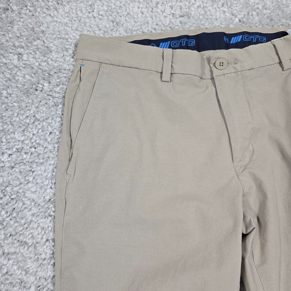Vineyard Vines On The Go Pants Men 30x30 OTG Beige Slim Straight Outdoors Office - Picture 3 of 14